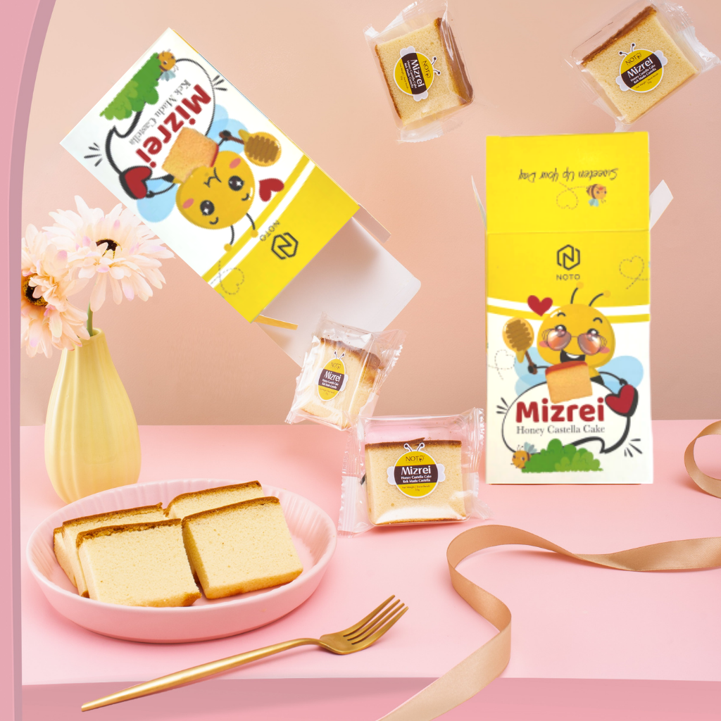在庫処分セール 言い換え Authentic Japanese Cake - Mizrei Honey Castella 菓子
