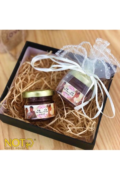 20ML Door Gift With Pouch Bag & Label （Honey）