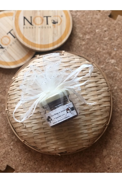 20ML Door Gift With Pouch Bag & Label （Honey）