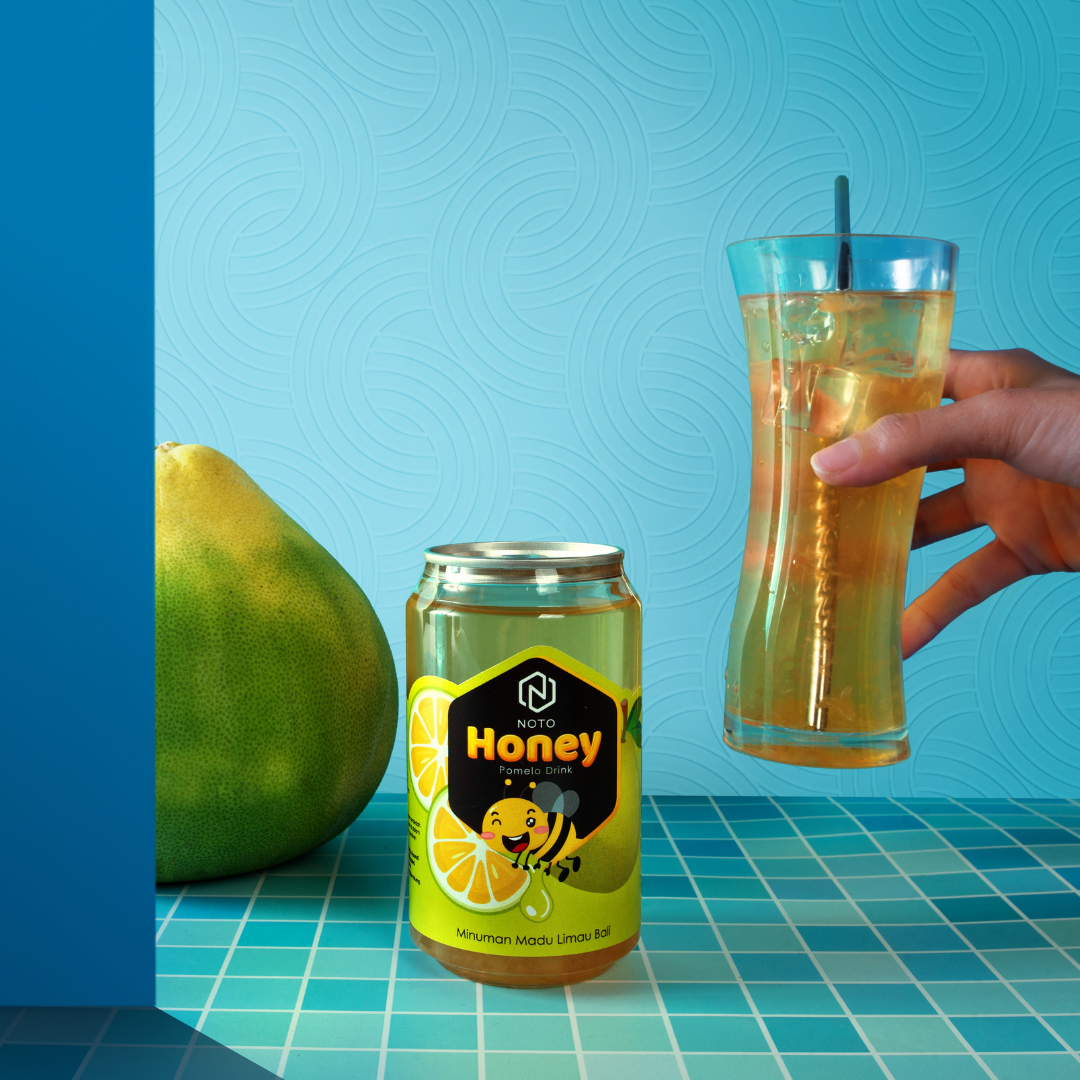 Ready to Drink Honey Pomelo Beverage Noto Honey House