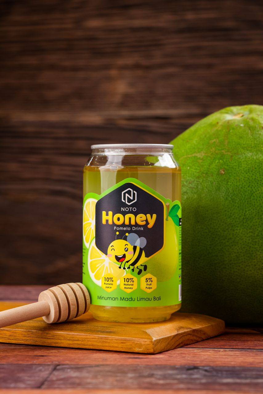 Ready to Drink Honey Pomelo Beverage Noto Honey House